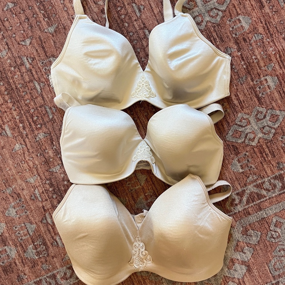 Bravado Cream Women's Bra Trio